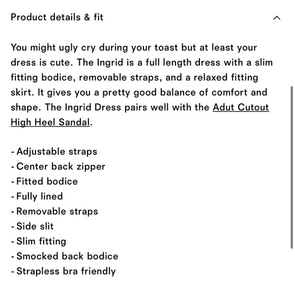 Reformation Ingrid dress - Picture 5 of 5